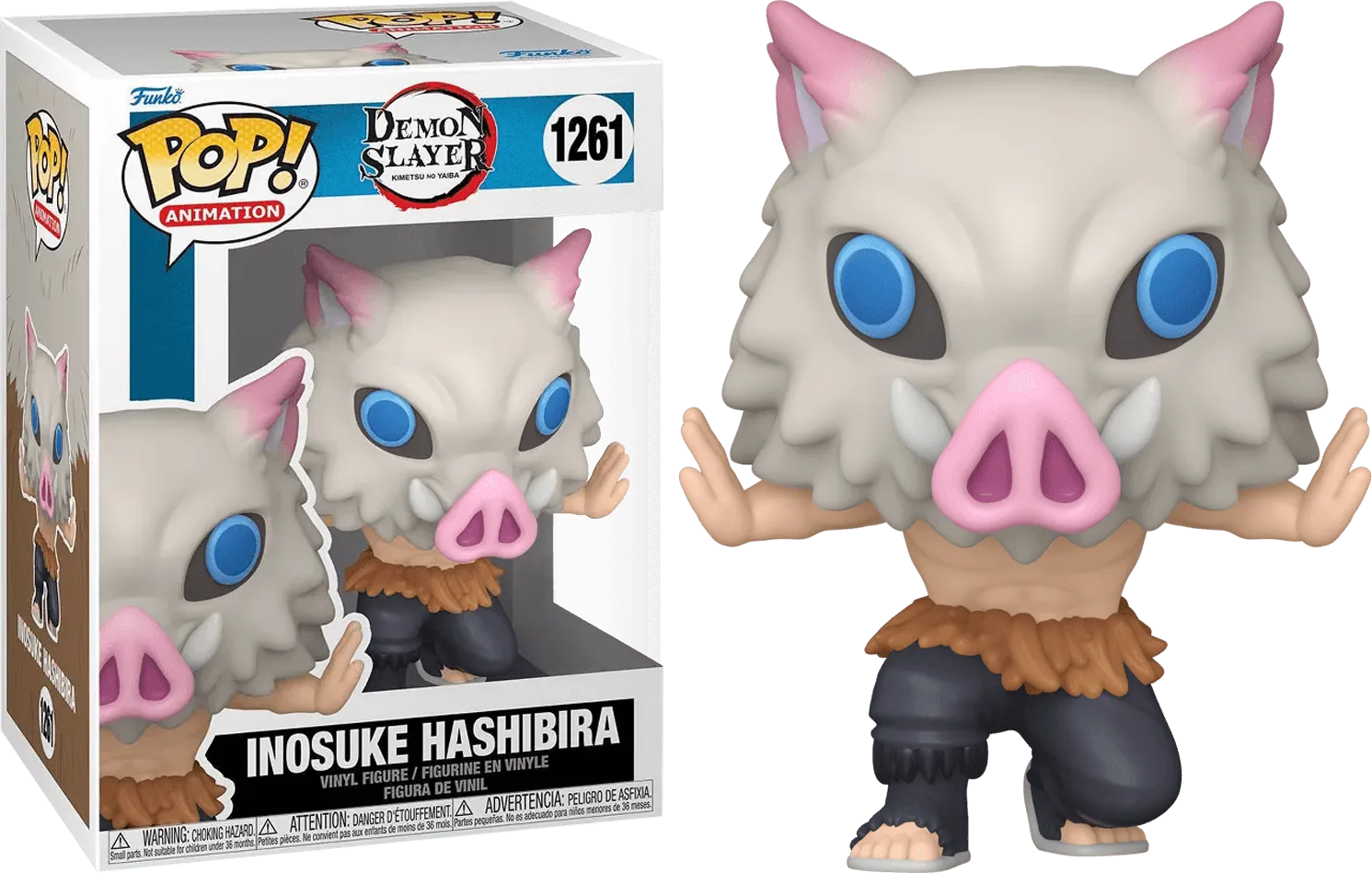 FUN68489 Demon Slayer - Inosuke 7th Form US Exclusive Pop! Vinyl [RS] - Funko - Titan Pop Culture