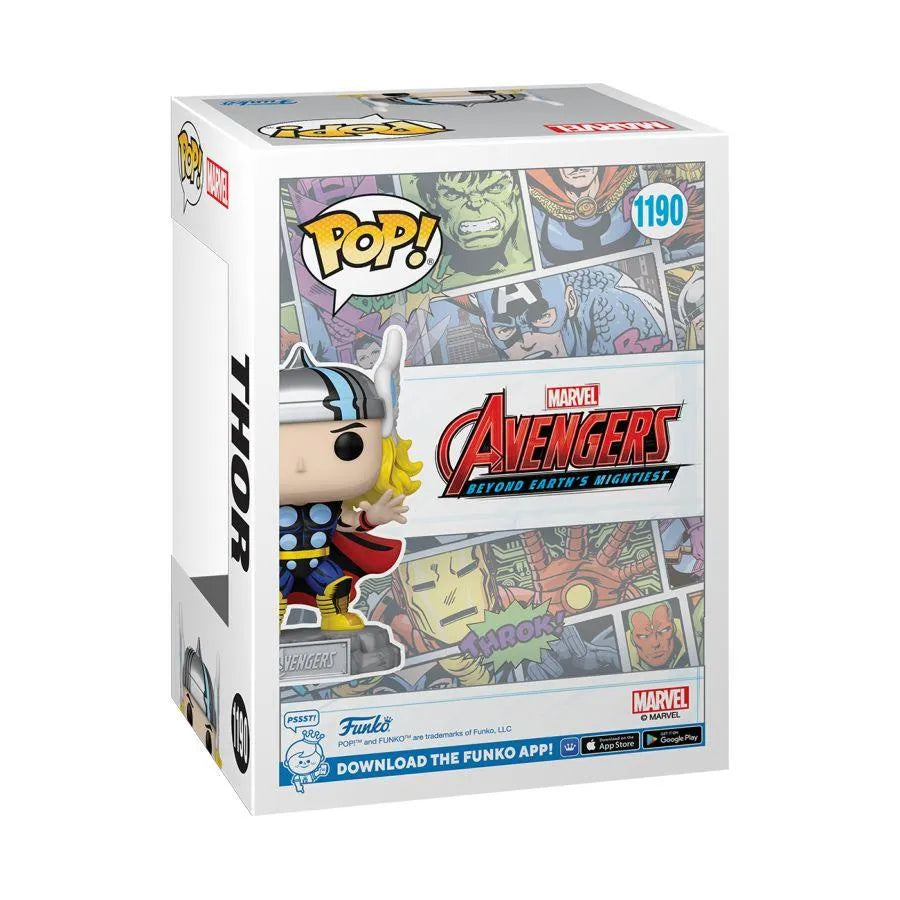 FUN69061 Marvel Comics - Thor Avengers 60th US Exclusive Pop! Vinyl with Pin [RS] - Funko - Titan Pop Culture