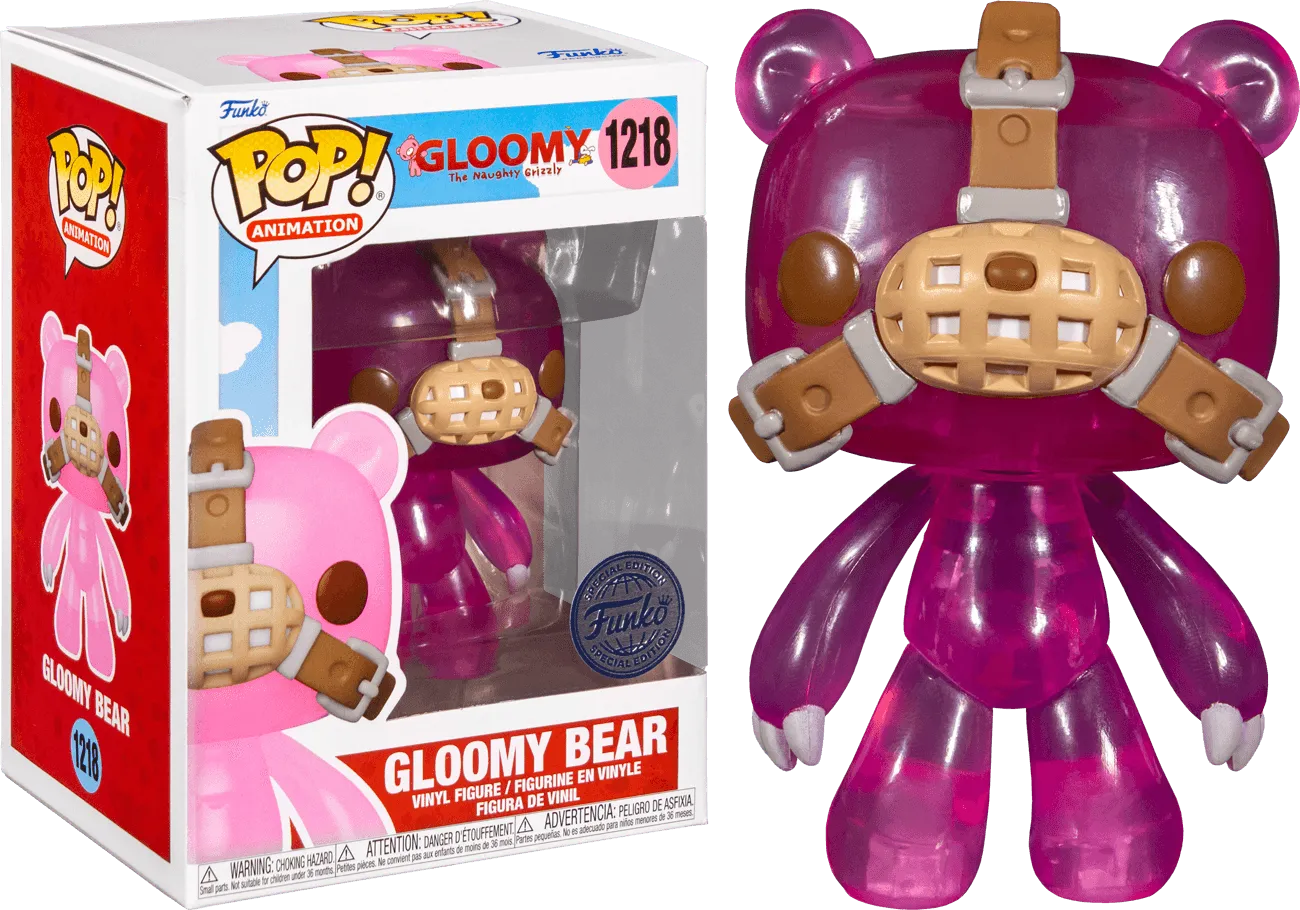 FUN69407 Gloomy Bear - Gloomy Bear (with chase) US Exclusive Pop! Vinyl [RS] - Funko - Titan Pop Culture