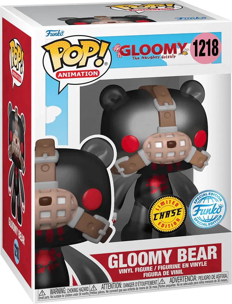 FUN69407 Gloomy Bear - Gloomy Bear (with chase) US Exclusive Pop! Vinyl [RS] - Funko - Titan Pop Culture