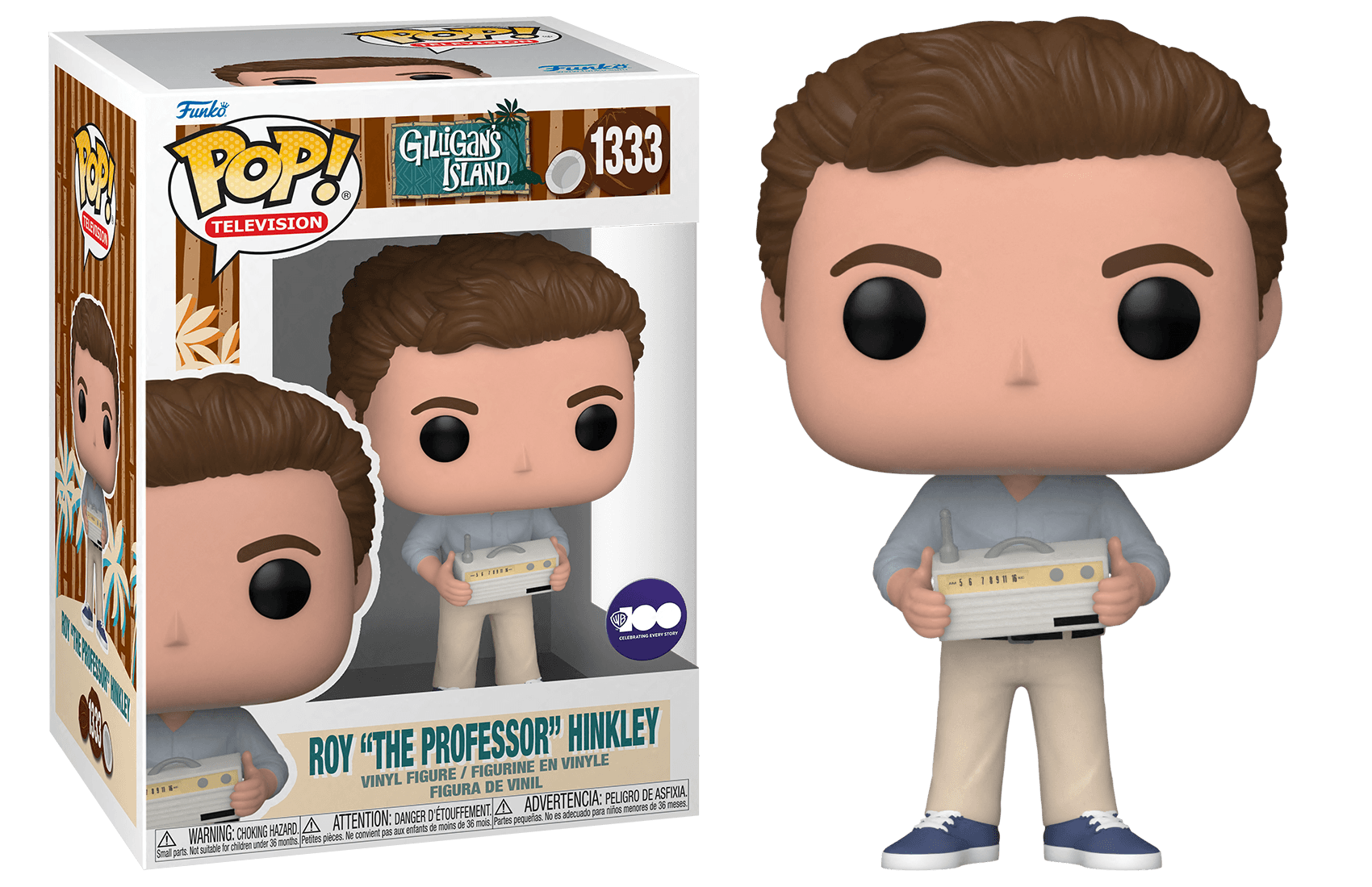 FUN70763 Gilligan's Island - Roy "The Professor" Hinkley Pop! Vinyl - Funko - Titan Pop Culture