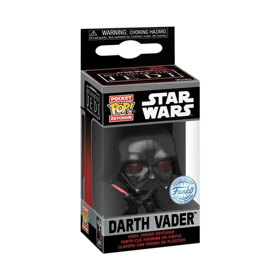 FUN71237 Star Wars: Return of the Jedi 40th Anniversary -Darth Vader US Exclusive Pop! Keychain [RS] - Funko - Titan Pop Culture