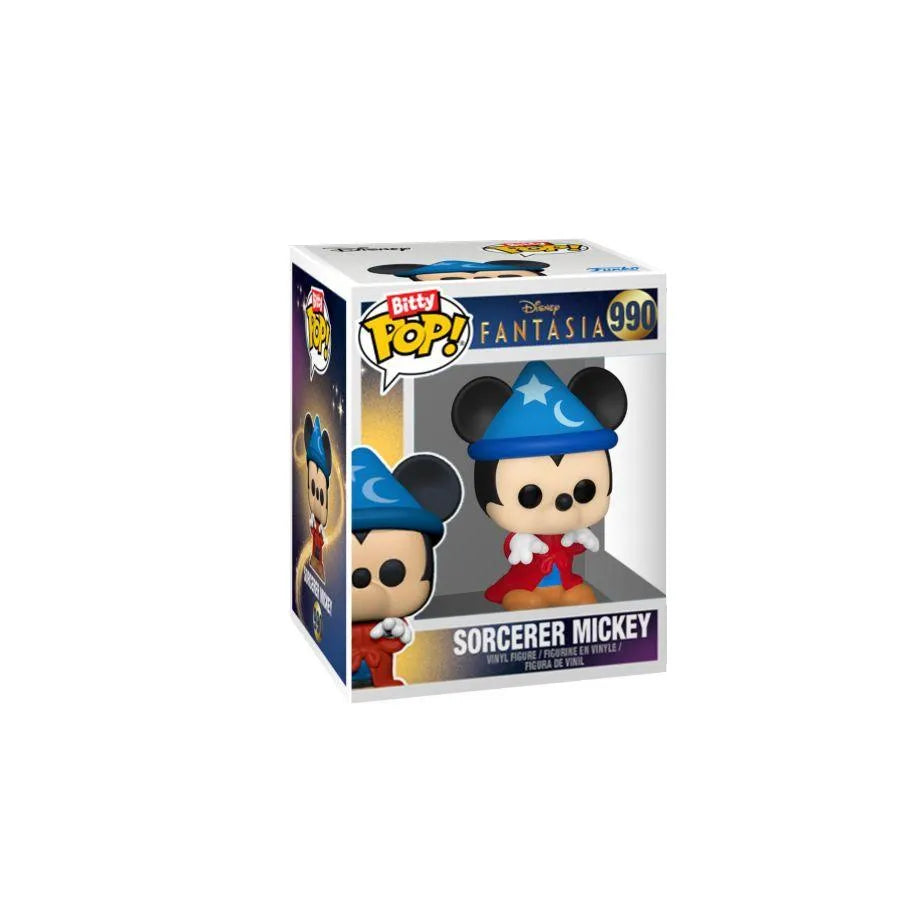 FUN71321 Disney - Sorcerer Mickey & Friends Bitty Pop! 4-Pack - Funko - Titan Pop Culture