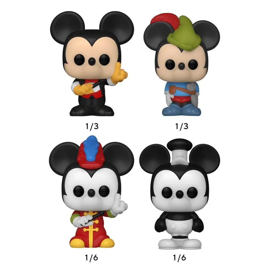 FUN71321 Disney - Sorcerer Mickey & Friends Bitty Pop! 4-Pack - Funko - Titan Pop Culture