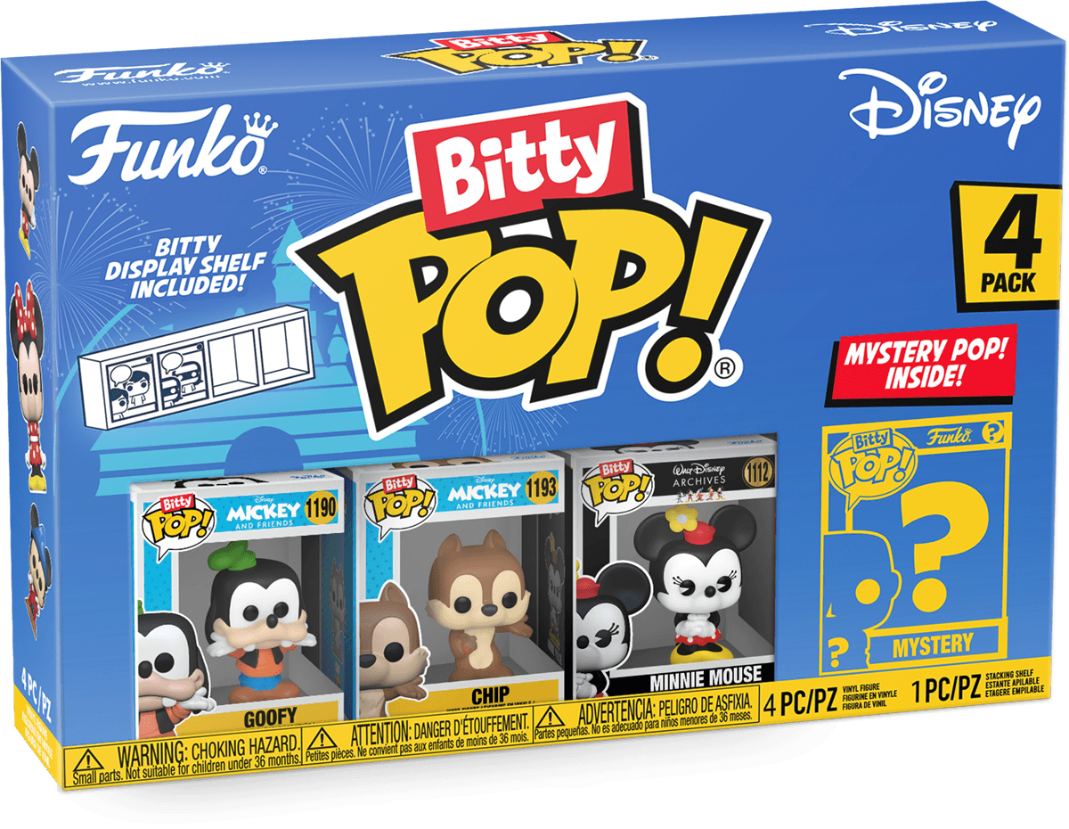 Disney - Goofy & Friends Bitty Pop! 4-Pack