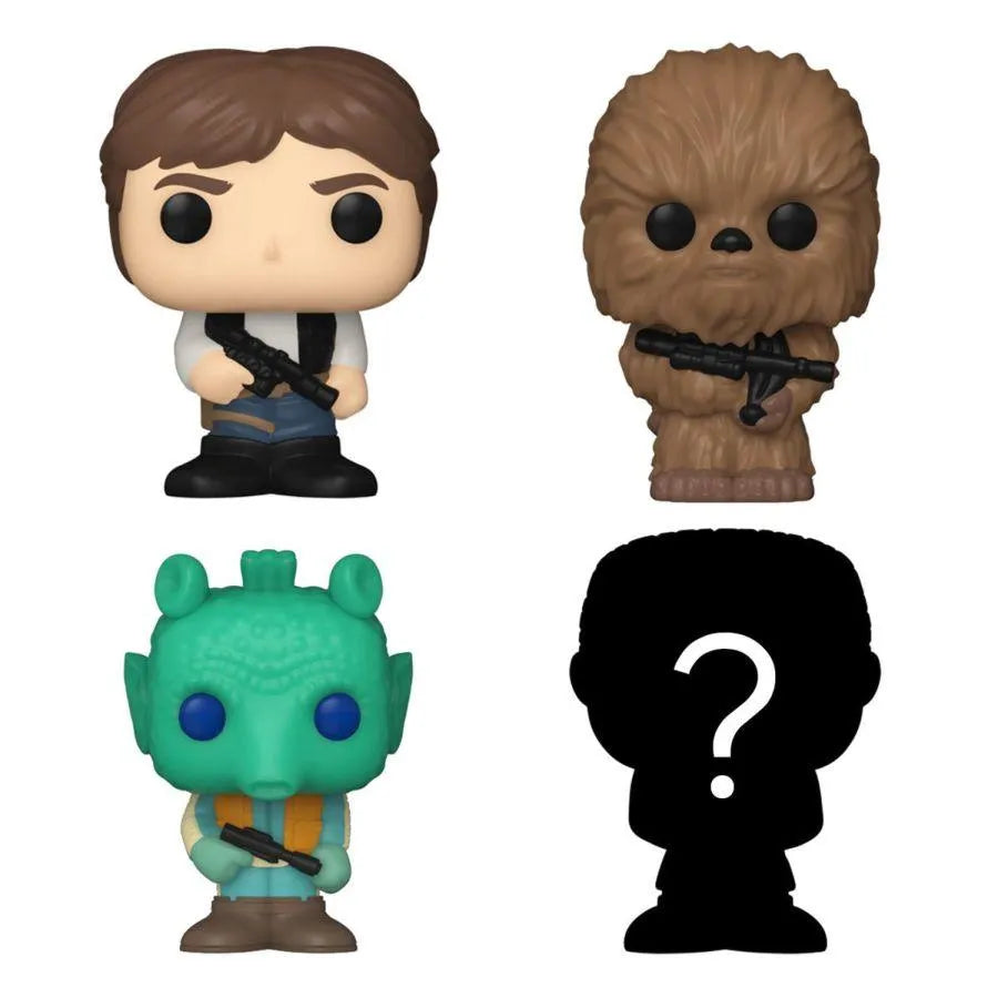 FUN71513 Star Wars - Han Solo Bitty Pop! 4-Pack - Funko - Titan Pop Culture