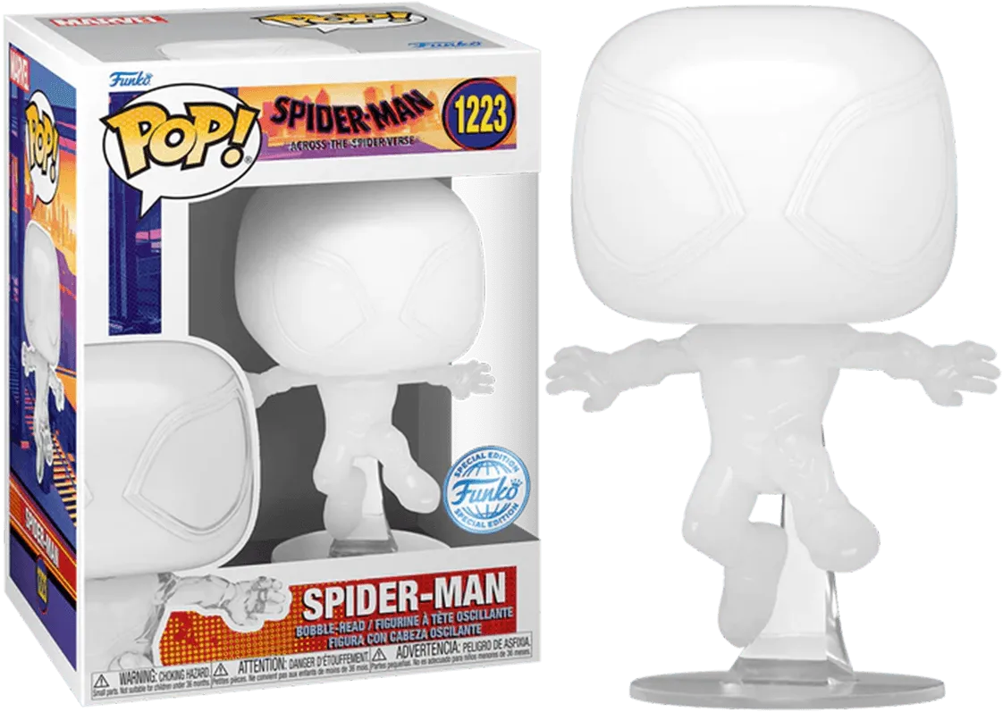 FUN71533 Spider-Man: Across the Spider-Verse - Spider-Man (Transluscent) US Exclusive Pop! Vinyl [RS] - Funko - Titan Pop Culture