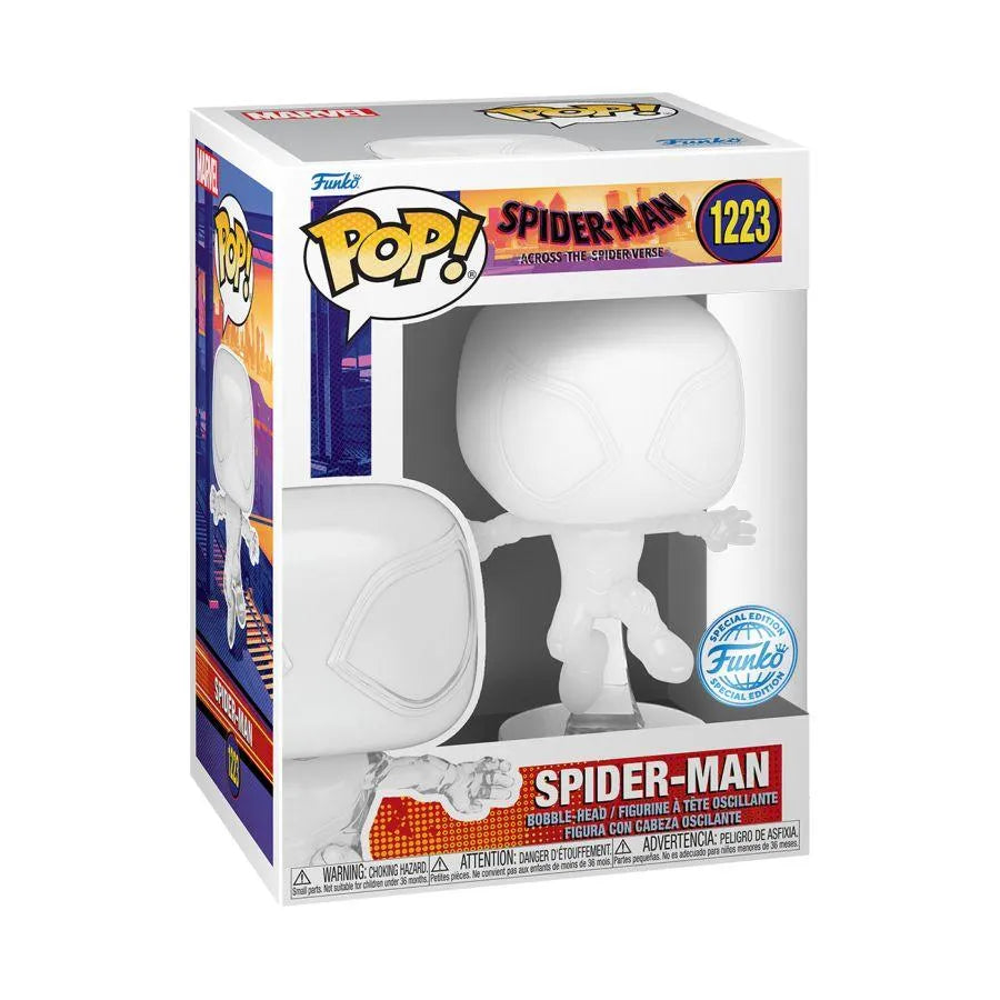 FUN71533 Spider-Man: Across the Spider-Verse - Spider-Man (Transluscent) US Exclusive Pop! Vinyl [RS] - Funko - Titan Pop Culture