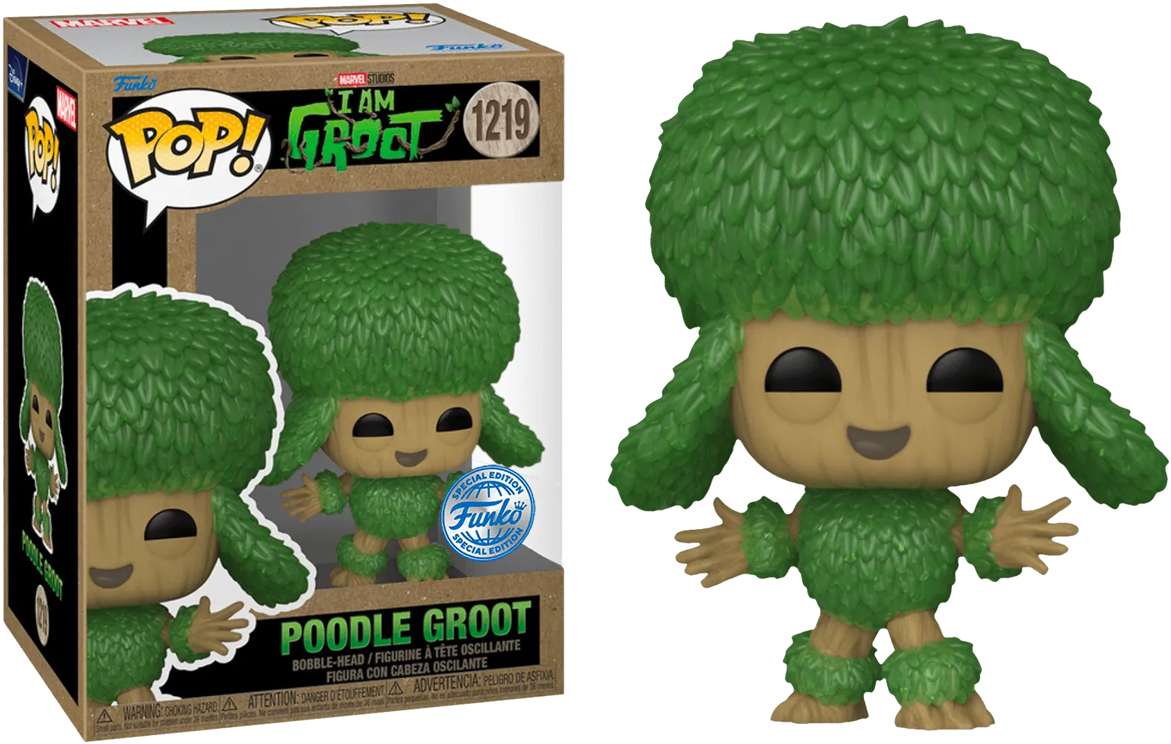 FUN71878 Marvel Comics: Earth Day 2023 - Poodle Groot US Exclusive Pop! Vinyl [RS] - Funko - Titan Pop Culture