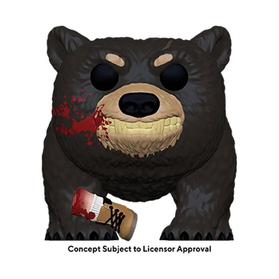 FUN77188 Cocaine Bear - Bear with Leg (Battle Damaged) Pop! Vinyl - Funko TBA - Titan Pop Culture