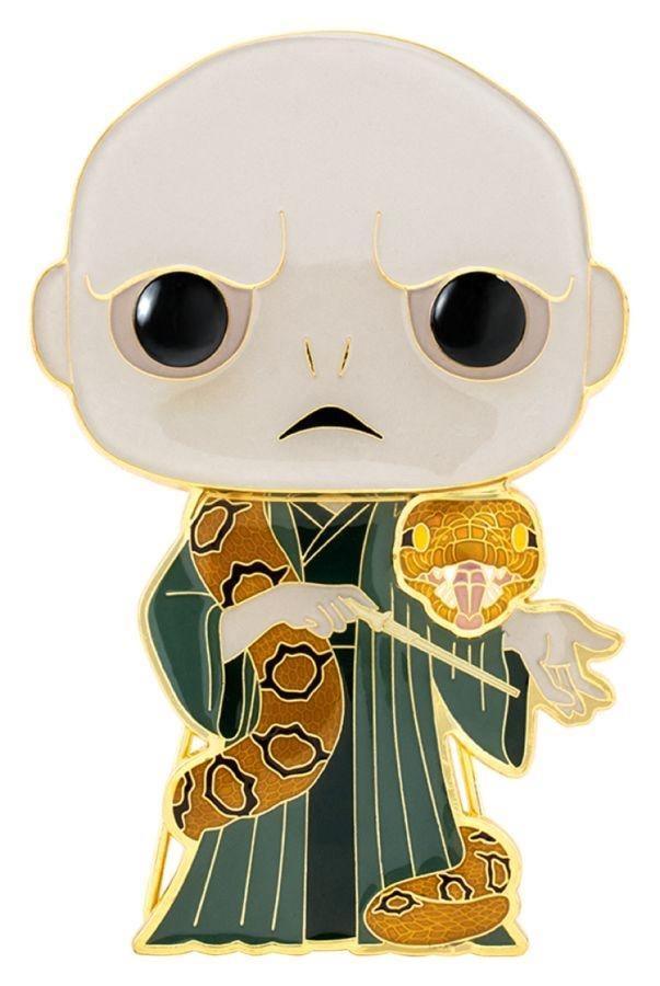 FUNHPPP0011 Harry Potter - Voldemort & Nagini 4" Pop! Enamel Pin - Funko - Titan Pop Culture