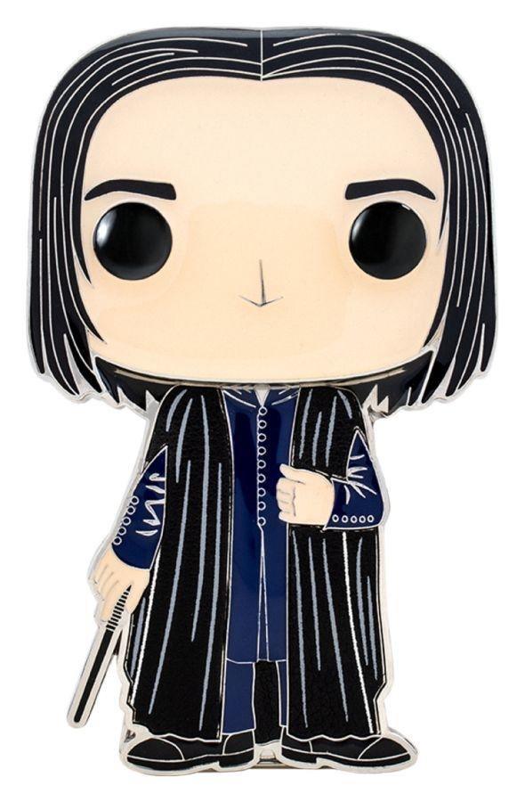 FUNHPPP0013 Harry Potter - Severus Snape 4" Pop! Enamel Pin - Funko - Titan Pop Culture