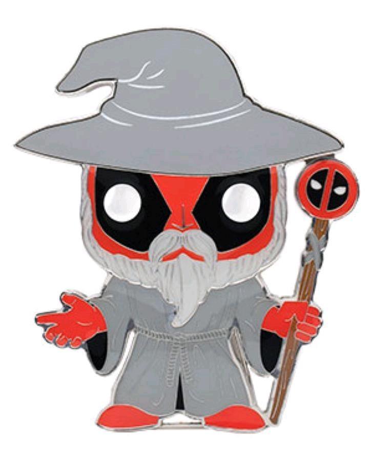 FUNMVPP0015 Deadpool - Wizard Deadpool 4" Pop! Enamel Pin - Funko - Titan Pop Culture