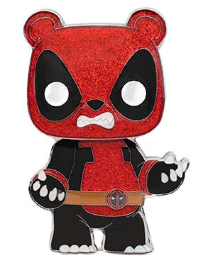 FUNMVPP0019 Deadpool - Pandapool (with chase) 4" Pop! Enamel Pin - Funko - Titan Pop Culture