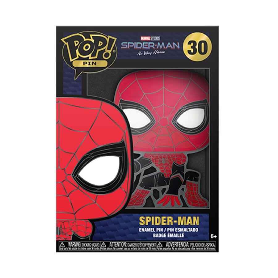 FUNMVPP0089 Spider-Man: No Way Home - Spider-Man (with chase) 4" Pop! Pin - Funko - Titan Pop Culture