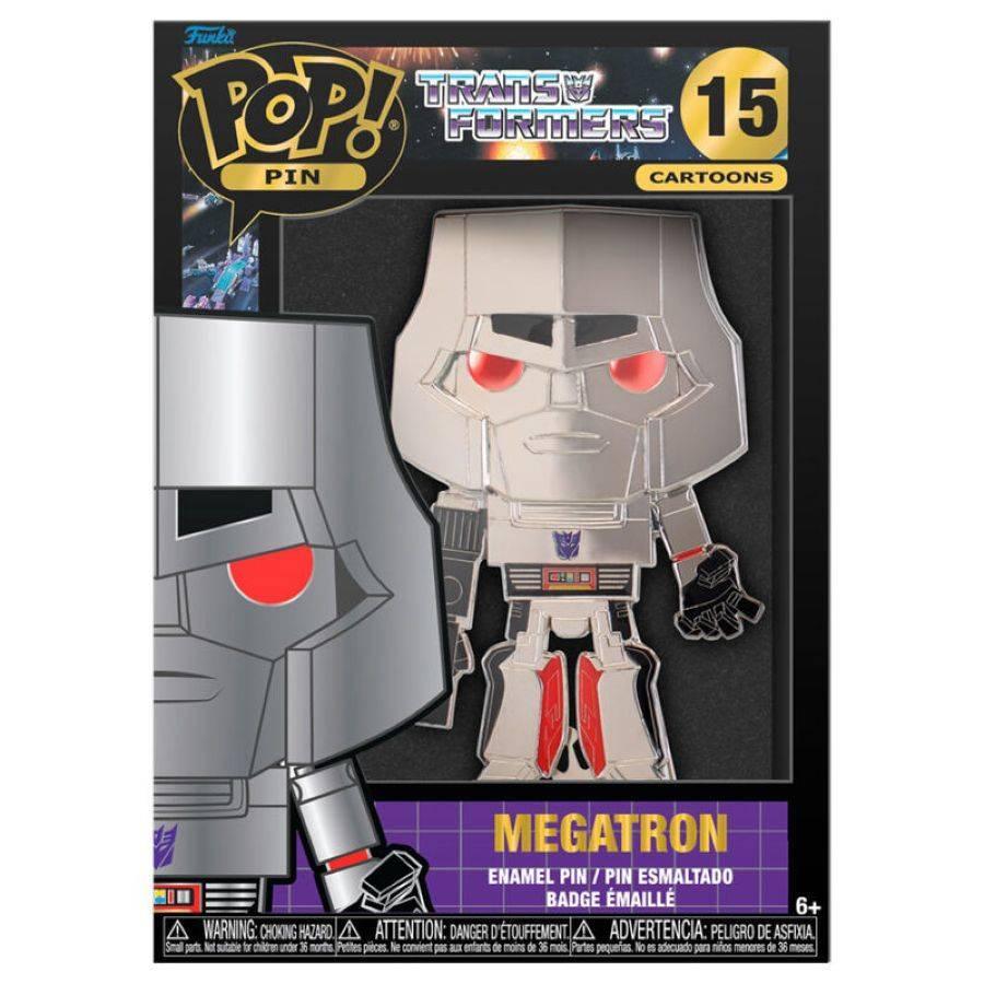 FUNTRNPP0001 Transformers (TV) - Megatron 4" Pop! Enamel Pin - Funko - Titan Pop Culture