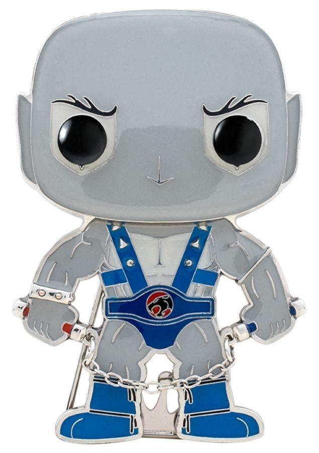 FUNWBPP0003 Thundercats - Panthro 4" Pop! Enamel Pin - Funko - Titan Pop Culture