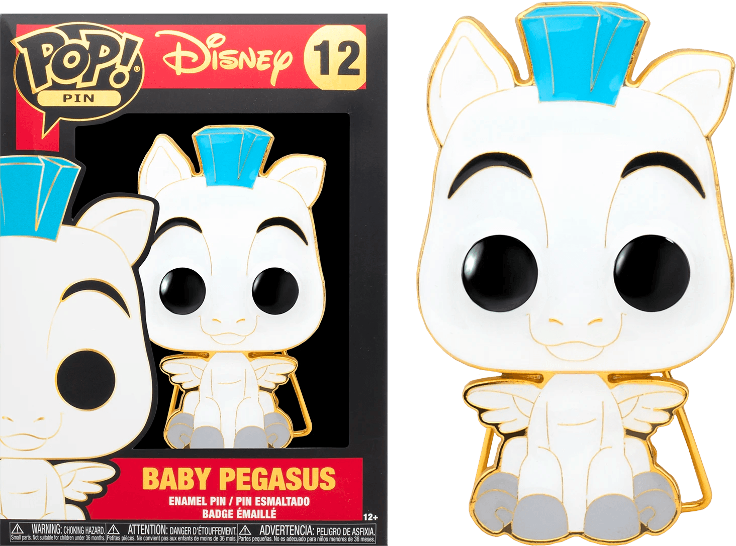 FUNWDPP0021 Hercules - Baby Pegasus (with chase) 4" Pop! Enamel Pin - Funko - Titan Pop Culture