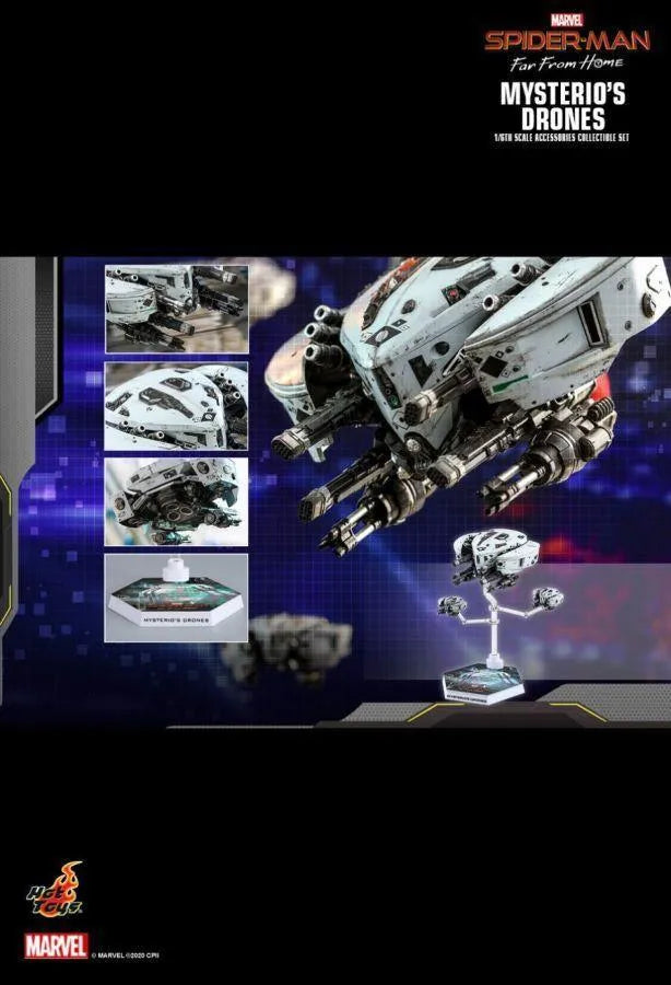 HOTACS011 Spider-Man: Far From Home - Mysterio's Drones Set - Hot Toys - Titan Pop Culture