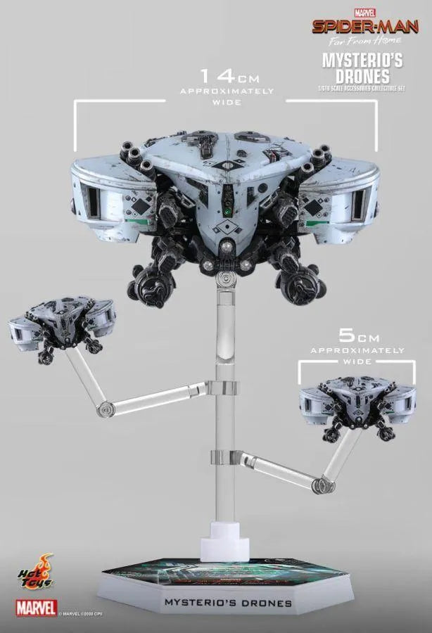 HOTACS011 Spider-Man: Far From Home - Mysterio's Drones Set - Hot Toys - Titan Pop Culture