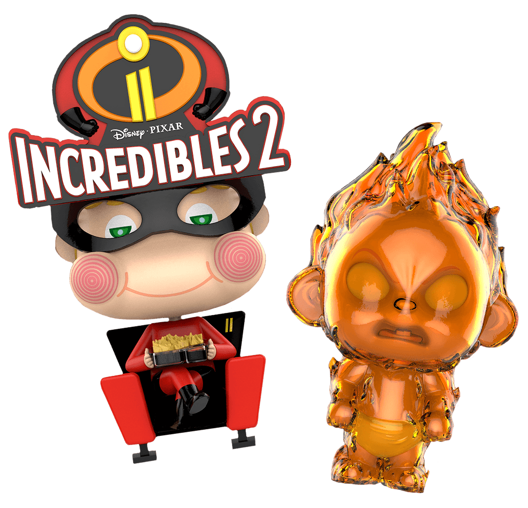 HOTCOSB481 Incredibles 2 - Movbi & Jack-Jack Cosbaby Set - Hot Toys - Titan Pop Culture