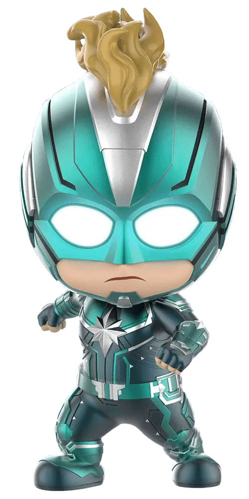 HOTCOSB544 Captain Marvel - Masked Starforce Version Cosbaby - Hot Toys - Titan Pop Culture