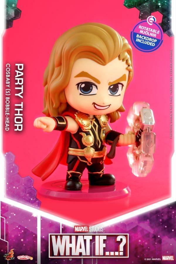 HOTCOSB886 What If - Thor Party Cosbaby - Hot Toys - Titan Pop Culture