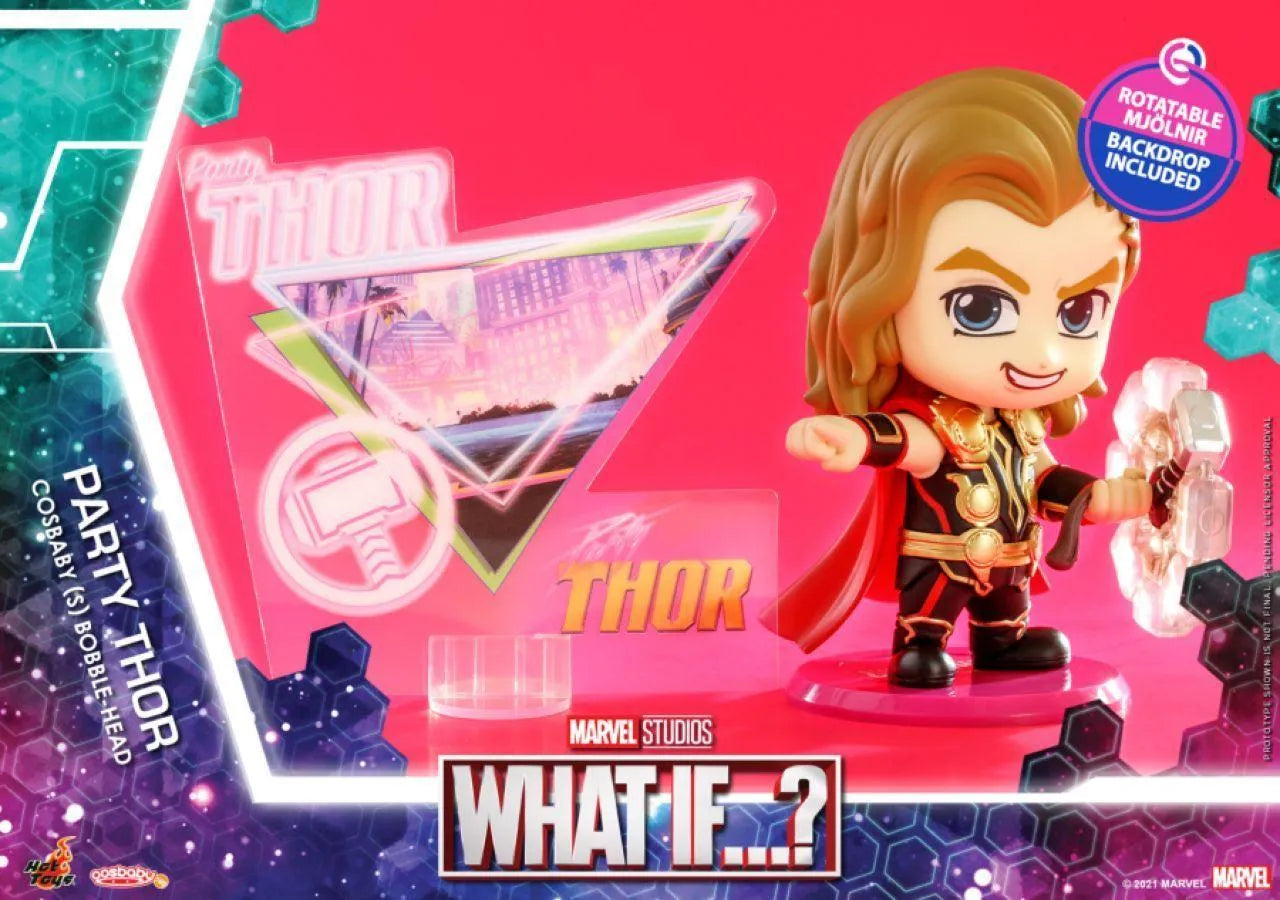 HOTCOSB886 What If - Thor Party Cosbaby - Hot Toys - Titan Pop Culture