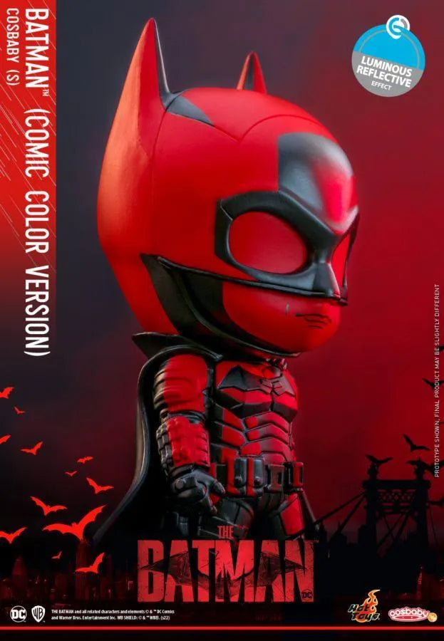 HOTCOSB939 The Batman - Batman (Comic Color Version) Cosbaby - Hot Toys - Titan Pop Culture