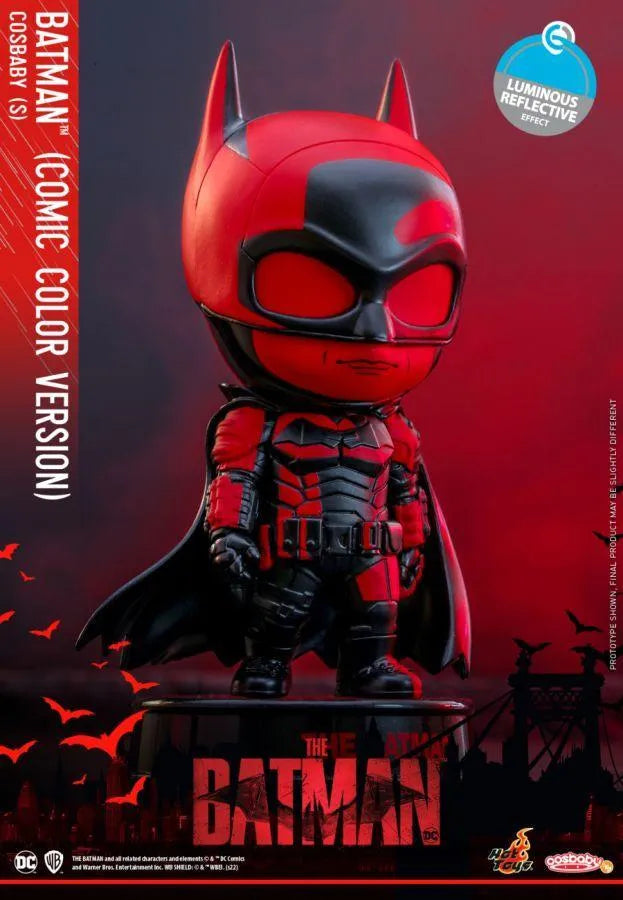 HOTCOSB939 The Batman - Batman (Comic Color Version) Cosbaby - Hot Toys - Titan Pop Culture