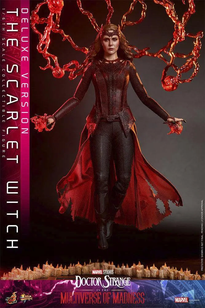 HOTMMS653 Doctor Strange 2: Multiverse of Madness - Scarlet Witch Deluxe 1:6 Scale Action Figure - Hot Toys - Titan Pop Culture