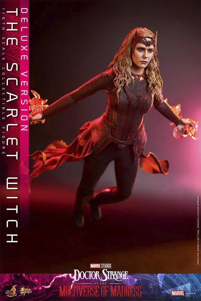 HOTMMS653 Doctor Strange 2: Multiverse of Madness - Scarlet Witch Deluxe 1:6 Scale Action Figure - Hot Toys - Titan Pop Culture