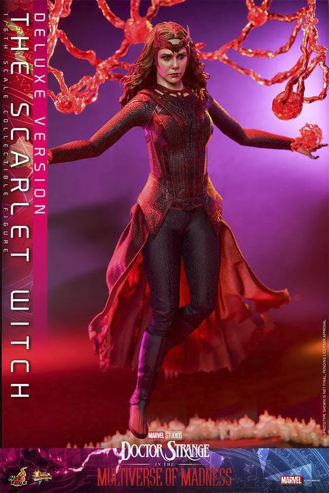 HOTMMS653 Doctor Strange 2: Multiverse of Madness - Scarlet Witch Deluxe 1:6 Scale Action Figure - Hot Toys - Titan Pop Culture