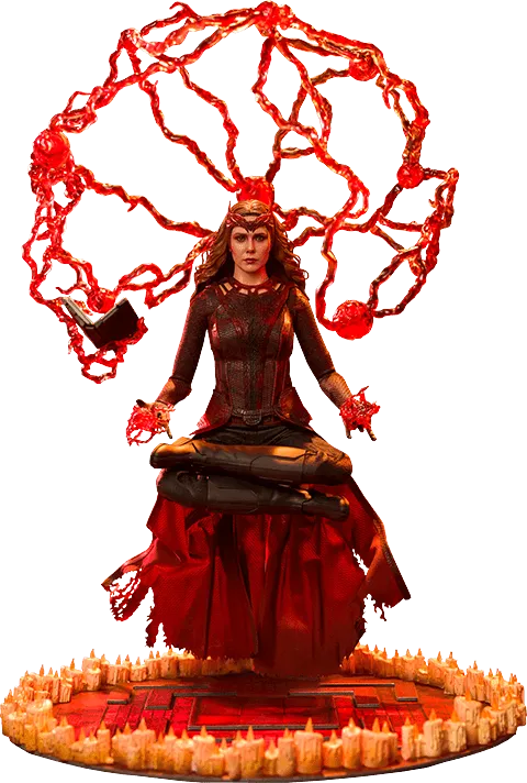 HOTMMS653 Doctor Strange 2: Multiverse of Madness - Scarlet Witch Deluxe 1:6 Scale Action Figure - Hot Toys - Titan Pop Culture