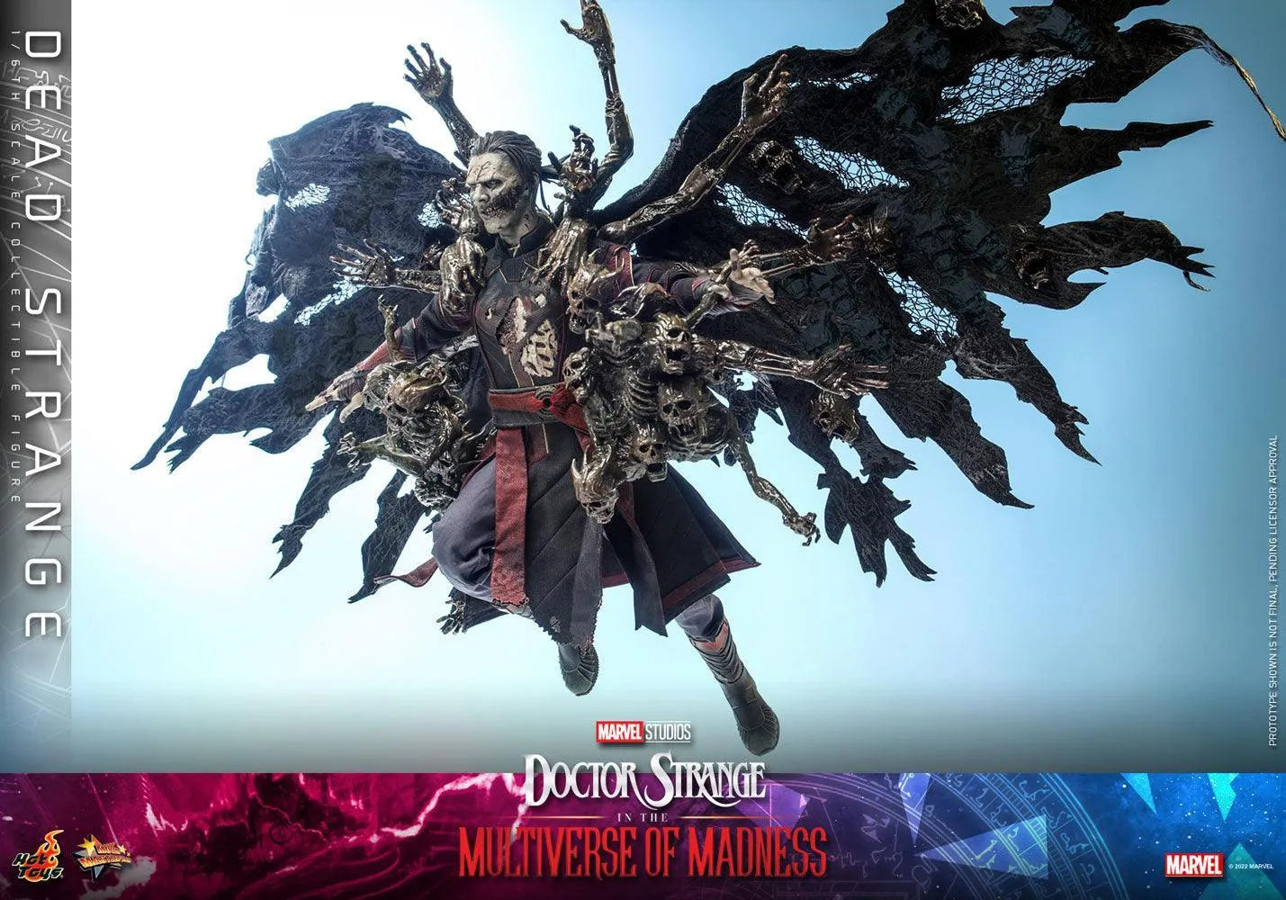 HOTMMS654 Doctor Strange 2: Multiverse of Madness - Dead Strange 1:6 Scale Action Figure - Sideshow Collectibles - Titan Pop Culture
