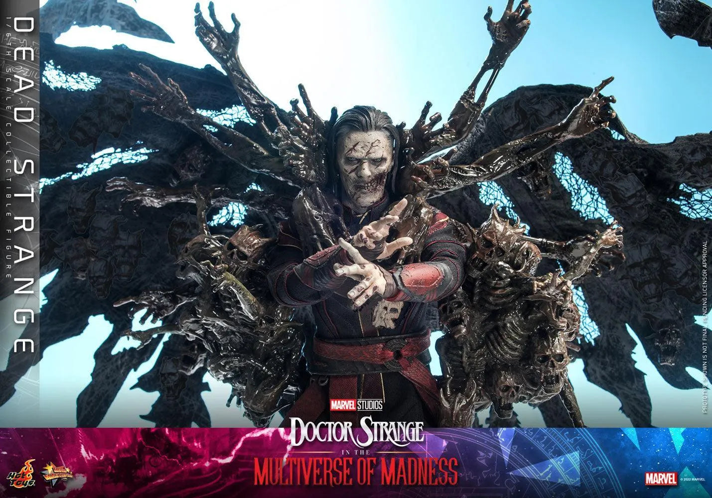 HOTMMS654 Doctor Strange 2: Multiverse of Madness - Dead Strange 1:6 Scale Action Figure - Sideshow Collectibles - Titan Pop Culture