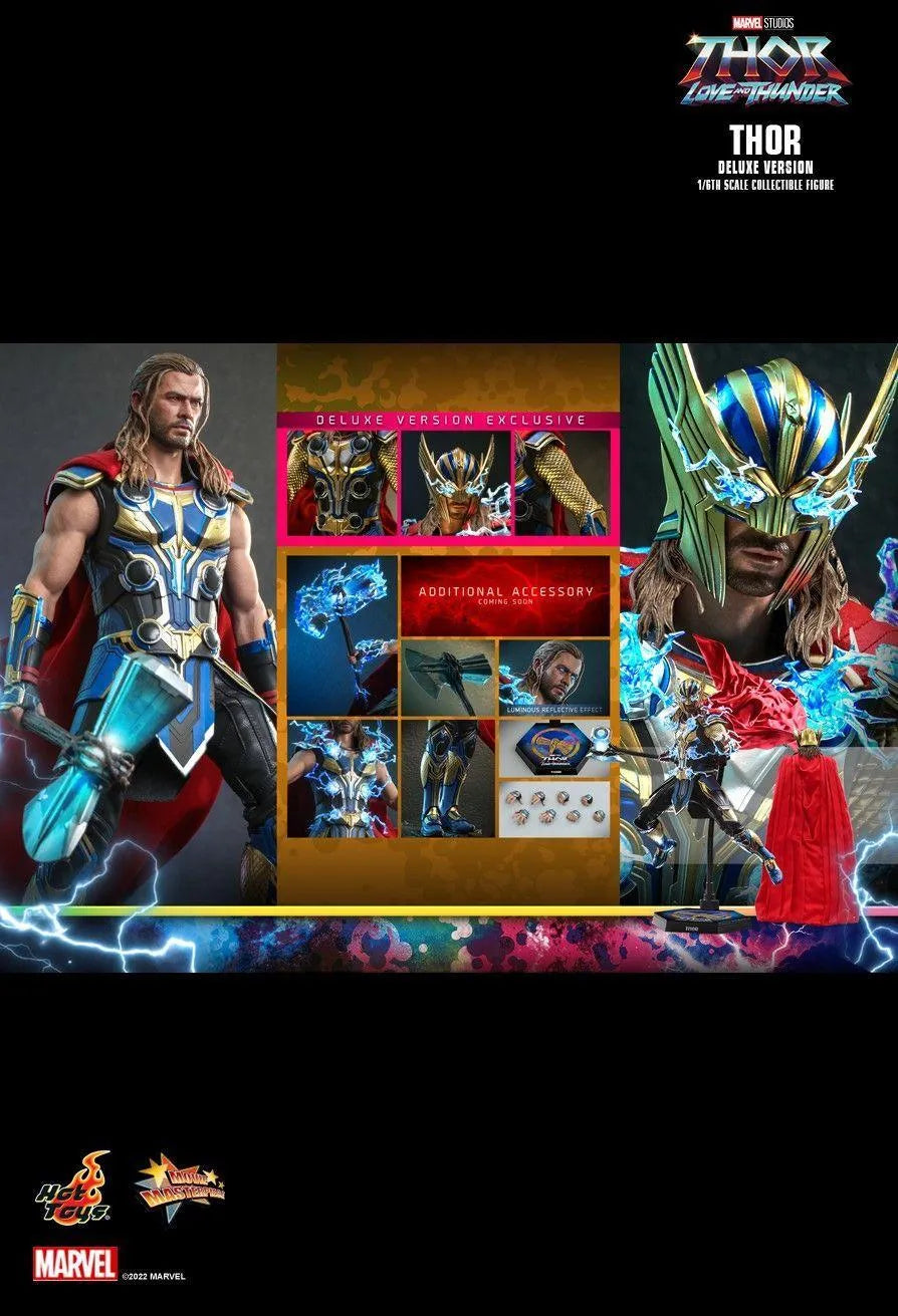 HOTMMS656 Thor 4: Love and Thunder - Thor Deluxe 1:6 Scale Action Figure - Hot Toys - Titan Pop Culture