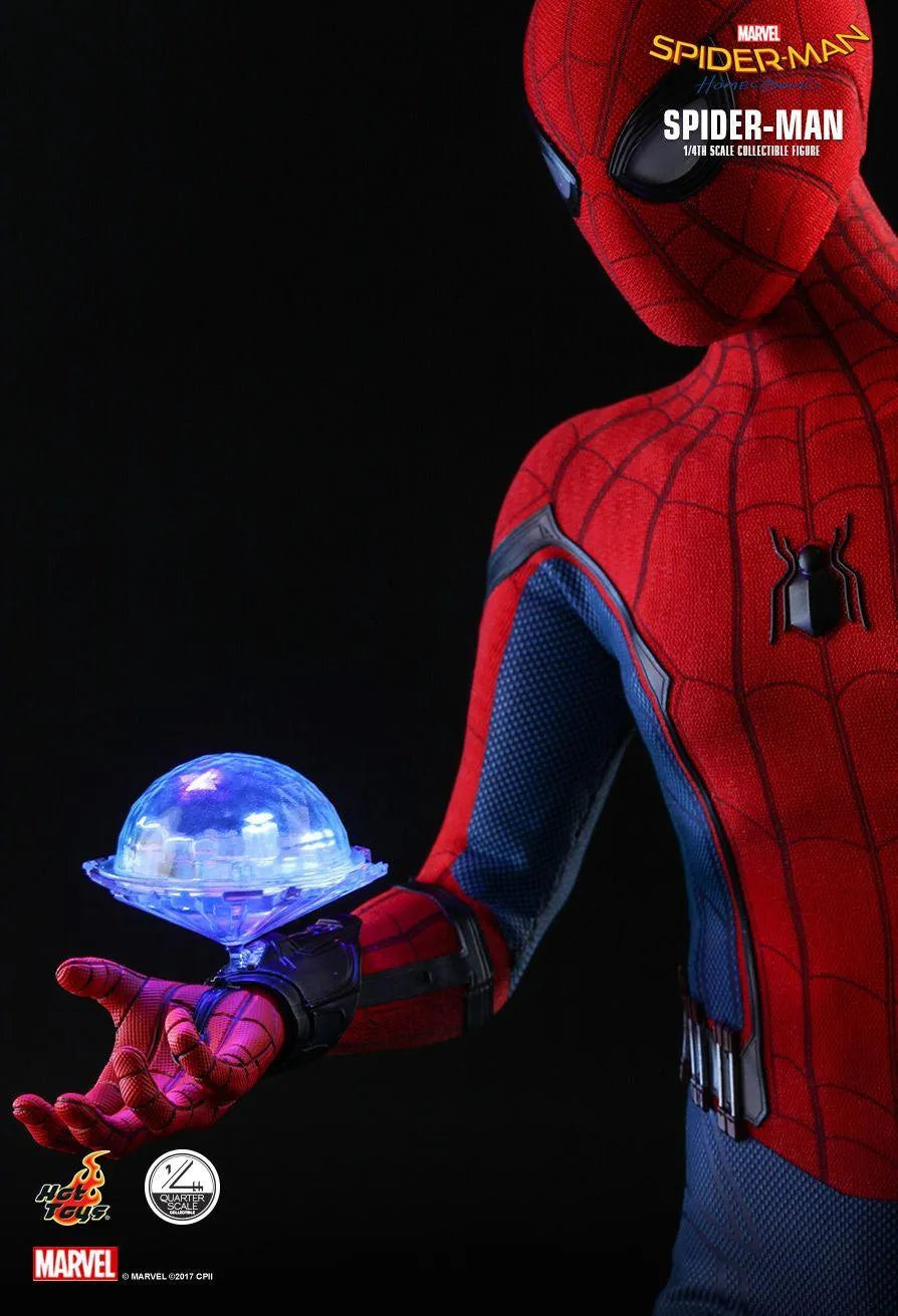 HOTQS014 Spider-Man: Homecoming - Spider-Man 1:4 Scale Action Figure - Hot Toys - Titan Pop Culture