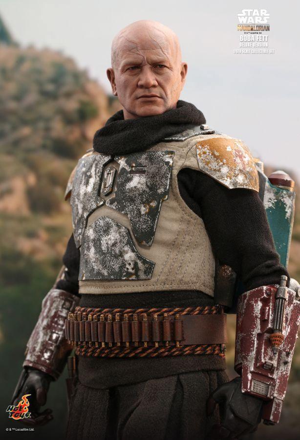 HOTTMS034 Star Wars: The Mandalorian - Boba Fett Deluxe 1:6 Scale 12" Action Figure - Hot Toys - Titan Pop Culture