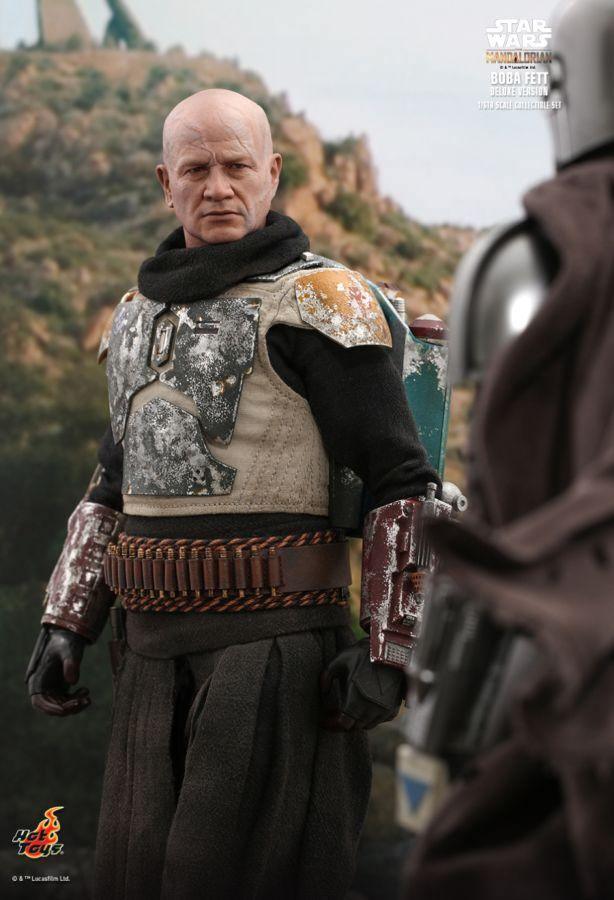 HOTTMS034 Star Wars: The Mandalorian - Boba Fett Deluxe 1:6 Scale 12" Action Figure - Hot Toys - Titan Pop Culture