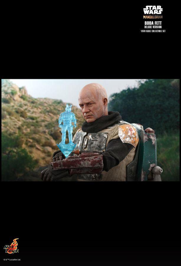 HOTTMS034 Star Wars: The Mandalorian - Boba Fett Deluxe 1:6 Scale 12" Action Figure - Hot Toys - Titan Pop Culture