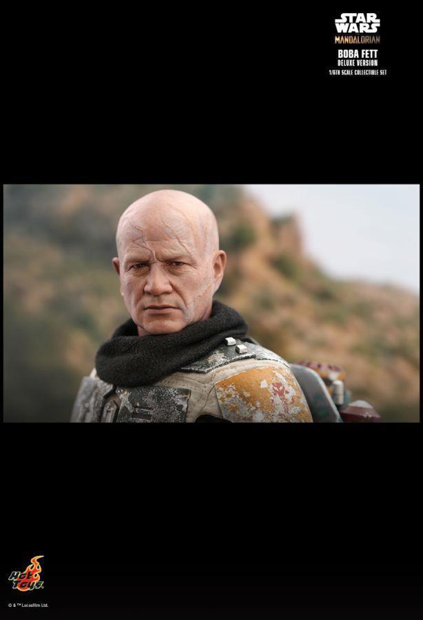 HOTTMS034 Star Wars: The Mandalorian - Boba Fett Deluxe 1:6 Scale 12" Action Figure - Hot Toys - Titan Pop Culture