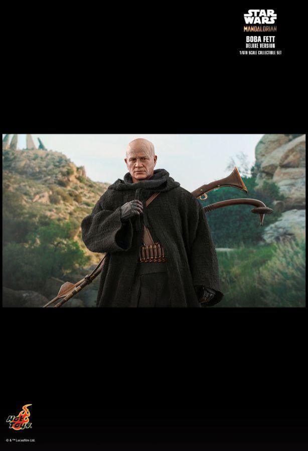 HOTTMS034 Star Wars: The Mandalorian - Boba Fett Deluxe 1:6 Scale 12" Action Figure - Hot Toys - Titan Pop Culture