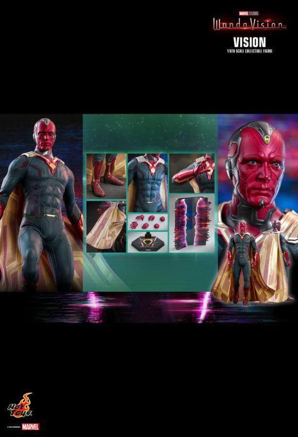 HOTTMS037 WandaVision - Vision 1:6 Scale 12" Action Figure - Hot Toys - Titan Pop Culture
