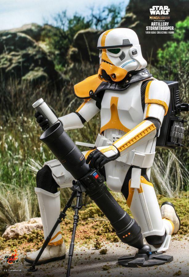 HOTTMS047 Star Wars: The Mandalorian - Artillery Stormtrooper 1:6 Scale 12" Action Figure - Hot Toys - Titan Pop Culture