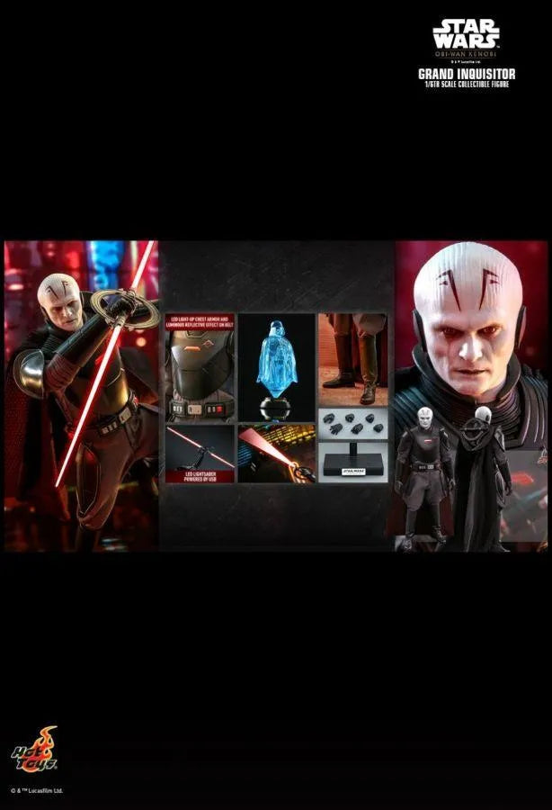 HOTTMS082 Star Wars: Obi-Wan Kenobi - Grand Inquisitor 1:6 Scale Action Figure - Hot Toys - Titan Pop Culture