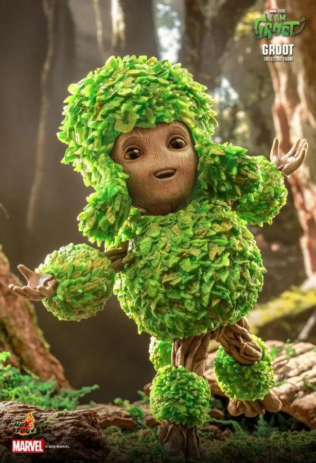 HOTTMS088 Guardians of the Galaxy - I Am Groot: Groot Collectible Action Figure - Hot Toys - Titan Pop Culture