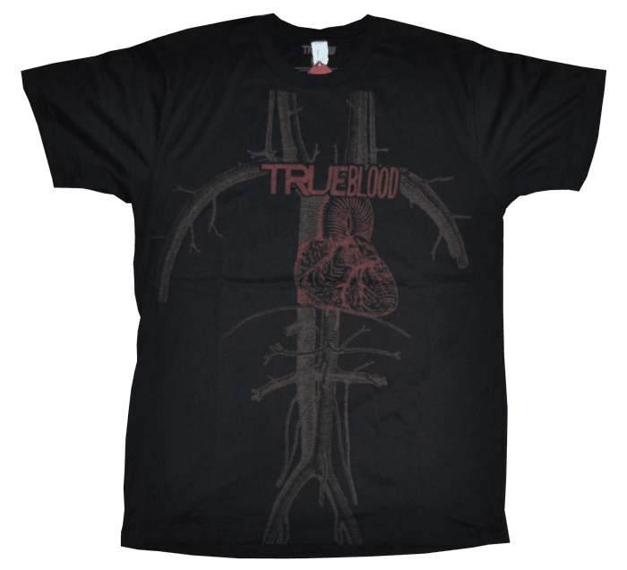 IKO0068S True Blood - Heart Logo Male T-Shirt S - Ikon Collectables - Titan Pop Culture