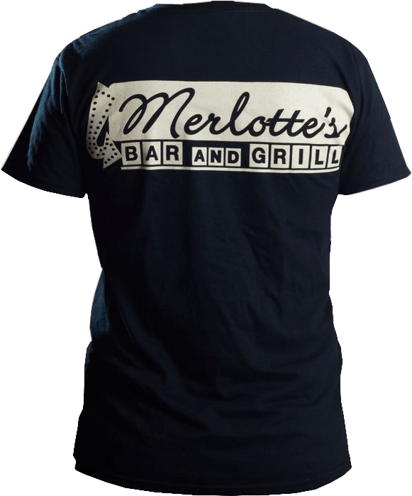 IKO0200S True Blood - Merlotte's Bar Black Male T-Shirt S - Ikon Collectables - Titan Pop Culture