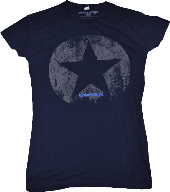 IKO0272M Entourage - Star Navy Male T-Shirt M - Ikon Collectables - Titan Pop Culture